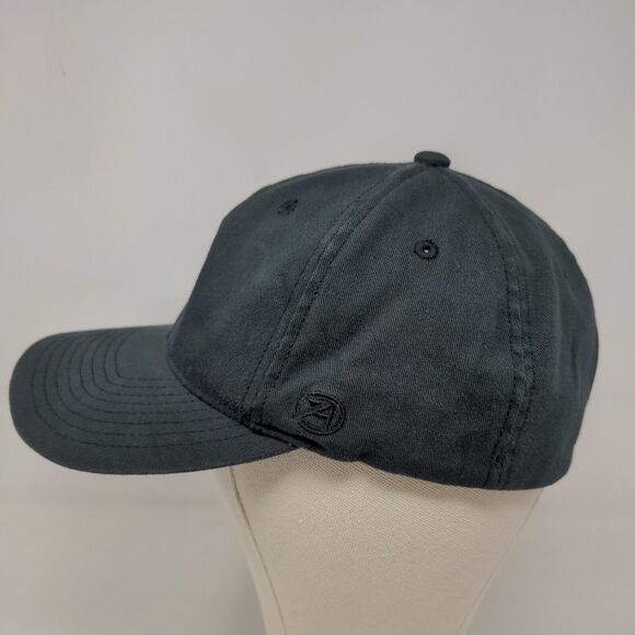 Yupoong FlexFit Men's Fitted Hat Black Size L-XL Embroidered Bell Logo - Picture 3 of 7